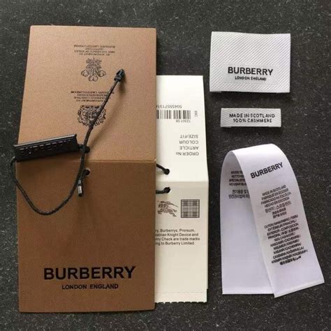 burberry made in china tag|burberry tag for sale.